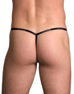 Doreanse Ribbed Modal T Thong 1330 -Wacoall Underwear Shop 1330 NVY B