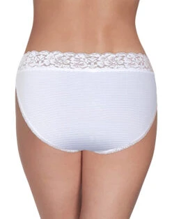 Vanity Fair Flattering Lace Bikini 18285 -Wacoall Underwear Shop 18285 4581 WhiteStripe VANITYFAIR PANTS asset model back 3x4 0c891bf2 3395 48ae 94e7 e6b7ff096b8e