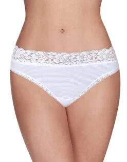 Vanity Fair Flattering Lace Bikini 18285 -Wacoall Underwear Shop 18285 4581 WhiteStripe VANITYFAIR PANTS asset model front 3x4 4e748987 80fc 4cff ab70 eb679b1fe437