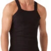 2xist Men's 2-Pack Essential Range Square Cut Tank Tops 020227 -Wacoall Underwear Shop 202591