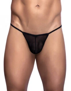 MOB Men's Tulle G-String Underwear MBL07 -Wacoall Underwear Shop 205059