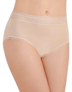 Vanity Fair Flattering Lace Brief Panty 13281 -Wacoall Underwear Shop 23 98041 13281 honey beige 563 crop 3x4 1