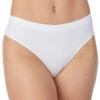On Gossamer Cabana Cotton Seamless Thong G2283 -Wacoall Underwear Shop 26 G2283 I100A WHITE 0783