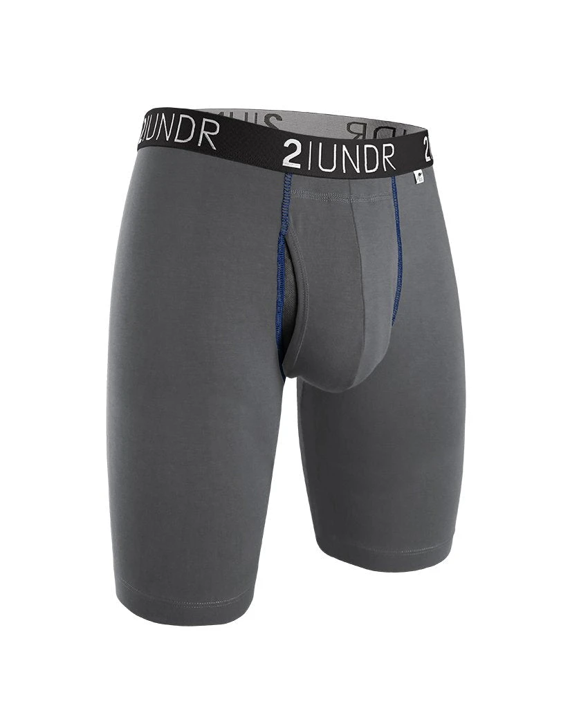 2UNDR Swing Shift Long Legs Solids Boxer Brief 2U01LL 2 2UNDR Swing Shift Long Legs Solids Boxer Brief 2U01LL - Image 2