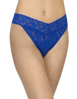 Hanky Panky Stretch Signature Original Rise Lace Thong 4811 -Wacoall Underwear Shop 309125