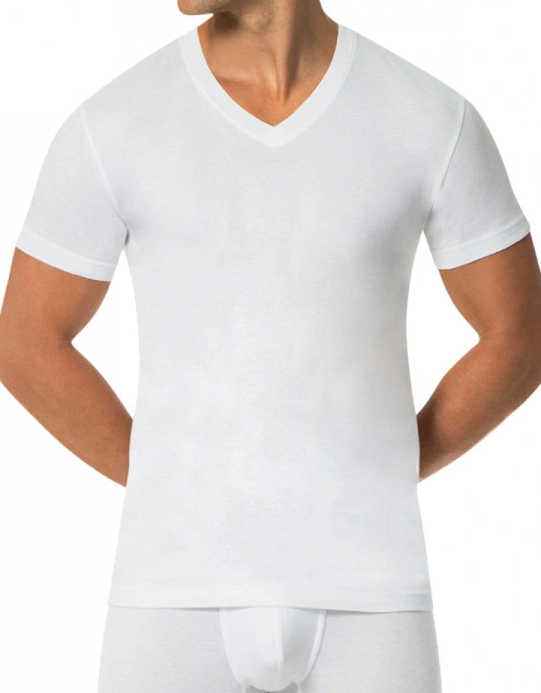 Papi 3-Pack Cotton V-Neck T-Shirts 559104 1 Papi 3-Pack Cotton V-Neck T-Shirts 559104