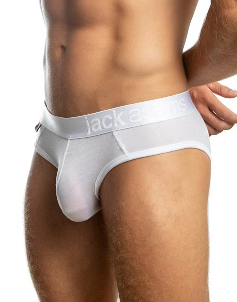 Jack Adams Naked Fit Brief Pure White 401-219 1 Jack Adams Naked Fit Brief Pure White 401-219