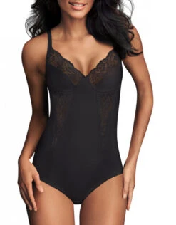 Maidenform Flexees Lace Body Briefer With Underwire Cups 1456