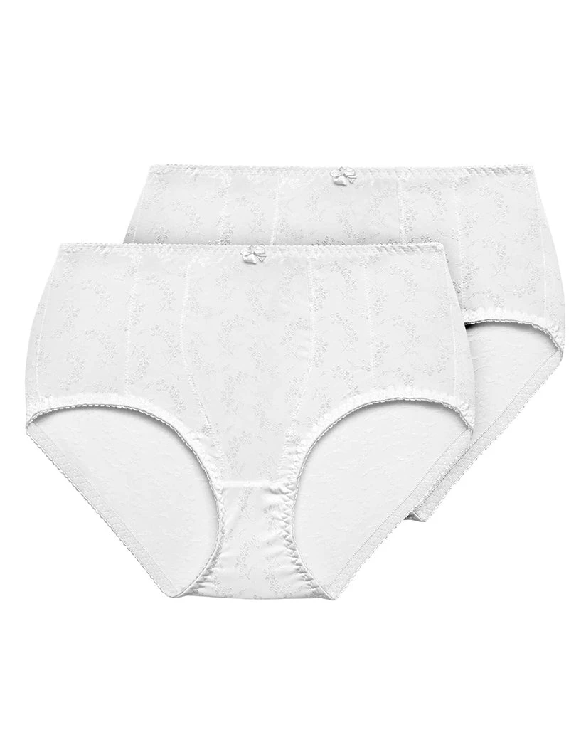 Exquisite Form 2 Pack Medium Control Shaping Briefs 51070557A 1 Exquisite Form 2 Pack Medium Control Shaping Briefs 51070557A