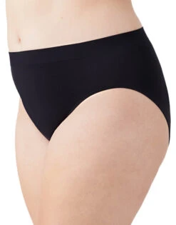 Wacoal B-Smooth Seamless Hi-Cut Brief 834175 -Wacoall Underwear Shop 834175 XL BK S