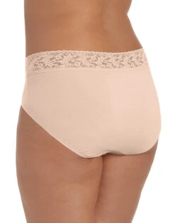 Hanky Panky Cotton With A Conscience Plus Size French Brief 892461X -Wacoall Underwear Shop 892461X chai back