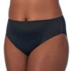 Le Mystere Satin & Mesh High Waist Brief 4416