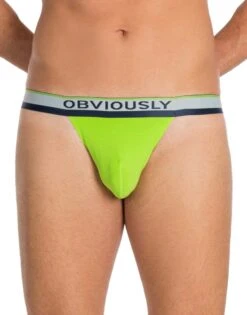 Obviously Men's PrimeMan Thong A06 -Wacoall Underwear Shop A06 1P 1 Front 4e21dd3e 5589 49a8 a81a 7c229ce903e8