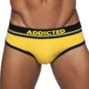 Addicted Curve Cotton Brief AD727 -Wacoall Underwear Shop Addicted AD727 Yellow 03 B 2