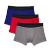 Fruit Of The Loom 3 Pack Breathable Lightweight Mircro Mesh Short Leg Boxer Brief BW3SL7C