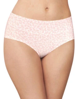Bali Passion For Comfort Lace No Show Hipster Panty DFPC63 -Wacoall Underwear Shop Bali DFPC63 Pink Leaf Print B copy
