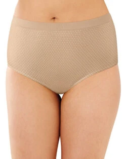 Bali Comfort Revolution Microfiber Brief 3 Pack DFAK88 -Wacoall Underwear Shop Bali AK88 Nude Light Beige Nude w White Dot B