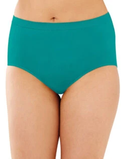 Bali Comfort Revolution Microfiber Brief 3 Pack DFAK88 -Wacoall Underwear Shop Bali AK88 TealWhiteCoral Punch Dot B