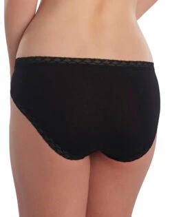 Natori Cotton Bliss Girl Brief - 156058 -Wacoall Underwear Shop Bliss 152058 Black Back 1