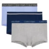 Calvin Klein Stay Cool/ Stay Fresh 3-Pack Trunk NB2729 -Wacoall Underwear Shop CKM NB2729 River GreyHeather LakeCrestBlue