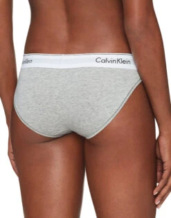 Calvin Klein Women Cotton Modern Bikini F3787 8 Calvin Klein Women Cotton Modern Bikini F3787 -Wacoall Underwear Shop CKW F3787 Grey Heather 020 B 2