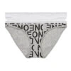 Calvin Klein CK One Cotton Bikini 2-Pack QD3789 6 Calvin Klein CK One Cotton Bikini 2-Pack QD3789 -Wacoall Underwear Shop CKW QD3789 WhiteStencilOne GreyHeather 921 B 1