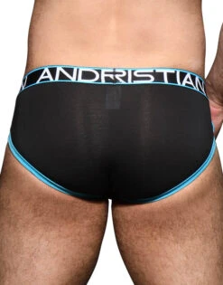 Andrew Christian Almost Naked Retro Brief 92273 -Wacoall Underwear Shop Dec 92273Brief Black05