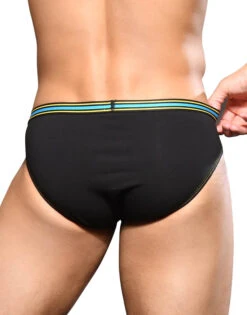 Andrew Christian Boy Brief Superhero 3-Pack W/ Almost Naked 92279 -Wacoall Underwear Shop Dec 92279BoxBrief Black04