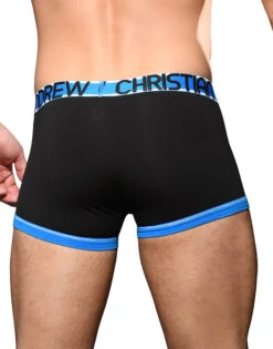 Andrew Christian Almost Naked Cotton Boxer 92360 -Wacoall Underwear Shop Feb 92360Boxer Black05