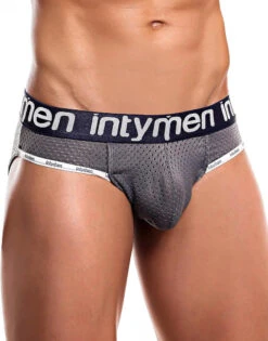 Intymen Swinger Jockstrap INE018 -Wacoall Underwear Shop G4A0269intymen ine018 jockstrap grey A2