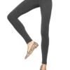 HUE Ultra Leggings With Wide Waistband U12665 -Wacoall Underwear Shop HUE 12665 Graphite Heather B