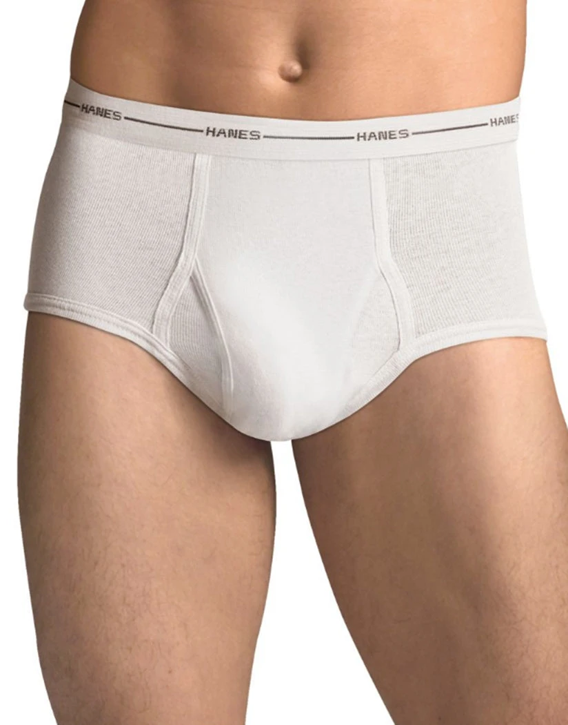 Hanes Men White Briefs 3-Pack 2252P3 1 Hanes Men White Briefs 3-Pack 2252P3