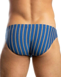 Jack Adams Bikini Brief 401-249 -Wacoall Underwear Shop IMG 3090 hi401 249BikiniBriefDriftBlueStripeBack