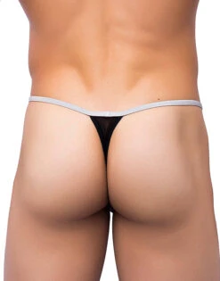 Joe Snyder Sock It Thong JSSK03 -Wacoall Underwear Shop JSSK03 BLACKMESH 3