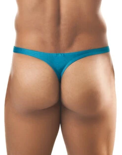 Joe Snyder Men's Thong Underwear JS03 -Wacoall Underwear Shop Joe Snyder JS03 Turquoise B 2