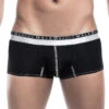 Malebasics Men's Ergonomic Pouch Trunk MBE01 -Wacoall Underwear Shop MBE01 Black 1