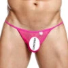 MOB String Tulle Bikini Hot Pink MBL03 -Wacoall Underwear Shop MBL03 HotPink 2