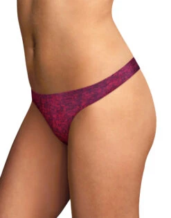 Maidenform Comfort Devotion Thong 40149 -Wacoall Underwear Shop Maidenform 40149 Romance Velvet Print B