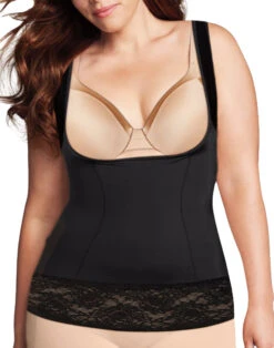 Maidenform Firm Foundations Curvy WYOB Torsette DM1026 -Wacoall Underwear Shop Maidenform DM1026 Black F