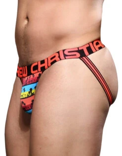 Andrew Christian Almost Naked California Sunset Jock 92040 -Wacoall Underwear Shop May 92040Jock03