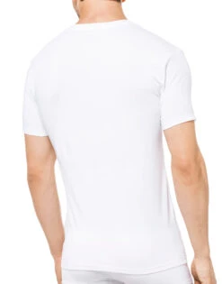 Michael Kors 2-Pack Stretch V-Neck T-Shirt BR2V001032 -Wacoall Underwear Shop Michael Kors BR2V001032 White 100 T 1