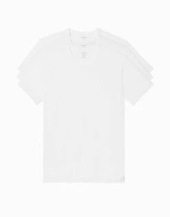 Calvin Klein Cotton Stretch Wicking 3 Pack S/S Crew Neck NB2798