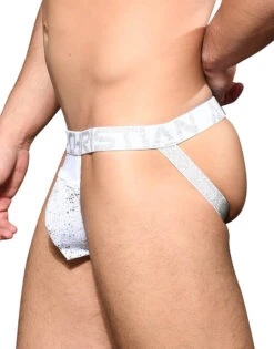Andrew Christian Snow Sheer Arch Jock W/ Almost Naked 92248 -Wacoall Underwear Shop Nov 92248Jock03
