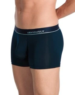 Obviously Men's PrimeMan 3 Inch Boxer Brief A00 -Wacoall Underwear Shop Obviously A00 Midnight 1M B cfa98ca0 bb54 4157 a72e 773d494b9fb6