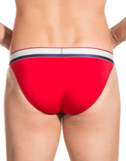 Obviously Men's PrimeMan Bikini Brief A05 -Wacoall Underwear Shop Obviously A05 Red 1D B 3