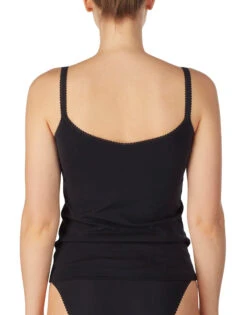 On Gossamer Pima Cotton Reversible Camisole 1427 -Wacoall Underwear Shop On Gossamer 1427 Black F 2