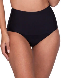 Proof. Leak-Resistant High Waisted Smoothing Brief PFSB0003 -Wacoall Underwear Shop PFSB0003 HighWaistedSmoothingBrief Black 4