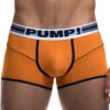 PUMP Varsity Free-Fit Low Rise Cotton Mesh Trunk Orange/White/Navy 11075 -Wacoall Underwear Shop PUMP 11075 Orange B 1