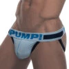PUMP! Men's True Blue Low Rise Mesh Jock 15027 12 PUMP! Men's True Blue Low Rise Mesh Jock 15027 -Wacoall Underwear Shop PUMP 15027 True Blue B 2