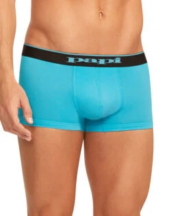 Papi 3-Pack Cotton Stretch Brazilian Trunks 980501 -Wacoall Underwear Shop Papi 980501 BlackCobaltBlue 941 B 1